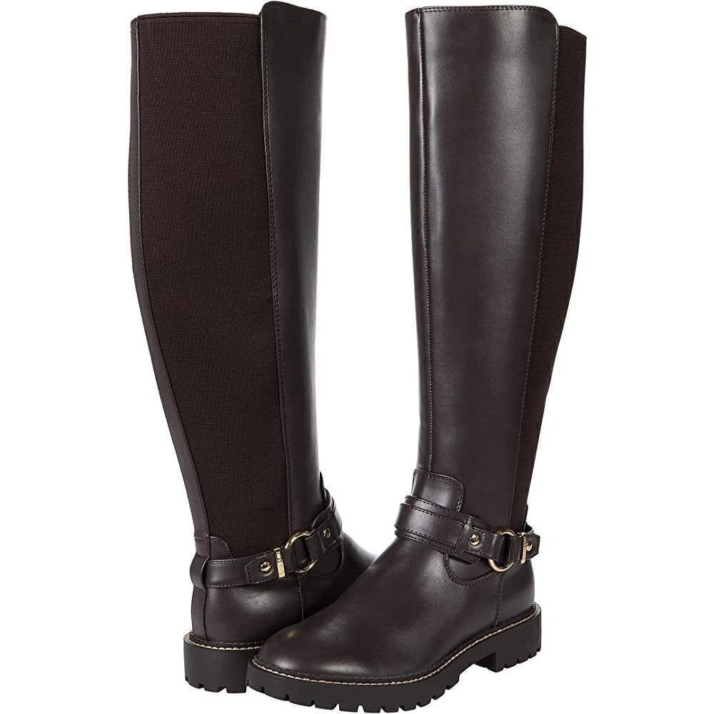 Tommy Hilfiger Brown Jiola Equestrian Boot